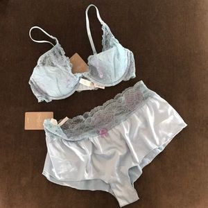 (Anthropologie) Sam by Samantha Chang lingerie set